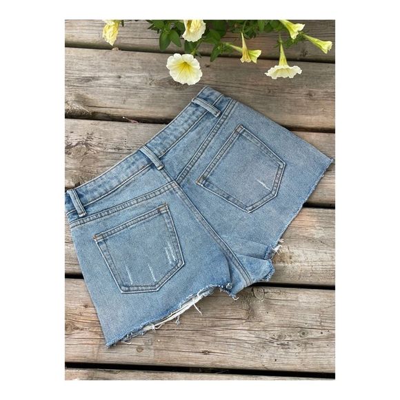 Dance & Marvel High Waist Shorts Cutoff Embroidery Sz S - Picture 11 of 12